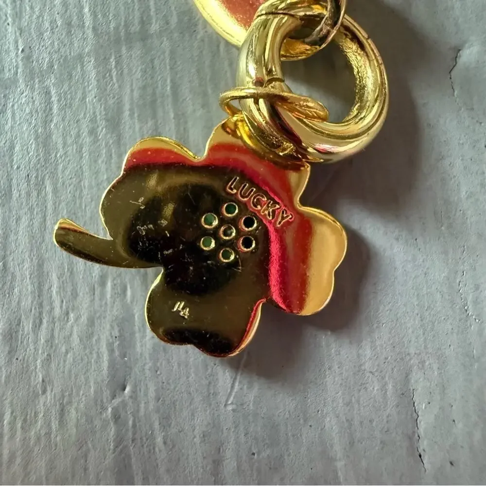 Lucky Brand gold lucky necklace